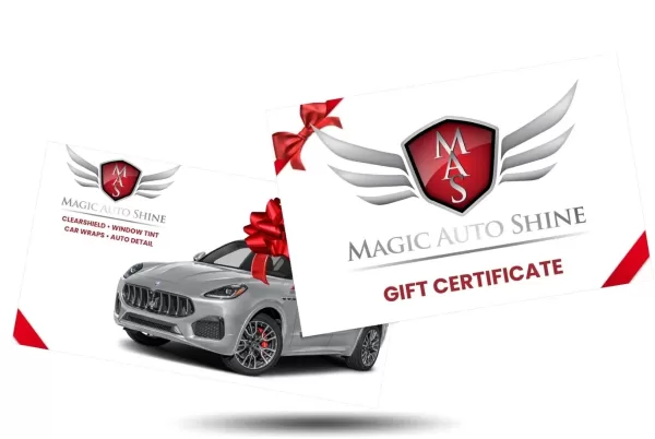 Magic Auto Shine Gift Certificate